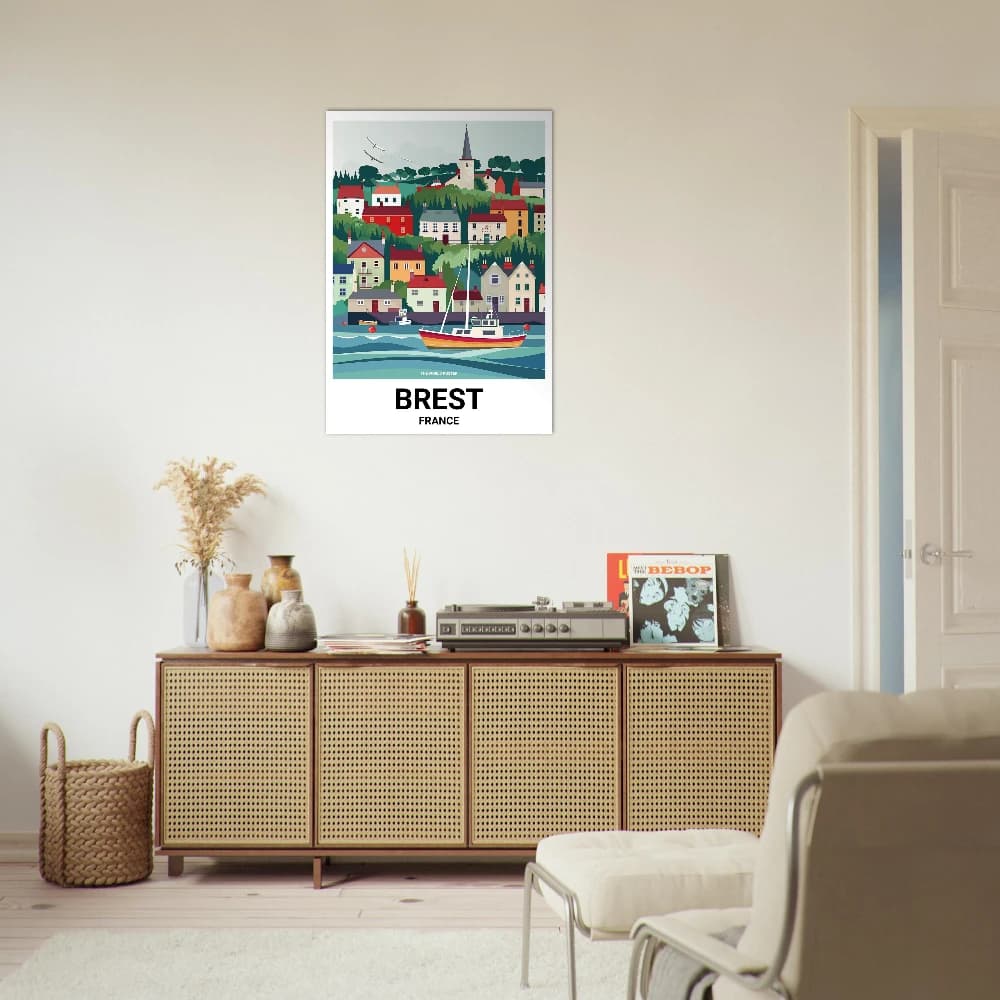 Affiche BREST - Image 5 of 6