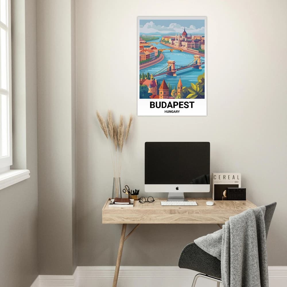 Affiche BUDAPEST - Image 5 of 6