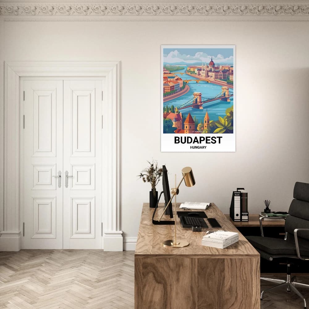 Affiche BUDAPEST - Image 6 of 6
