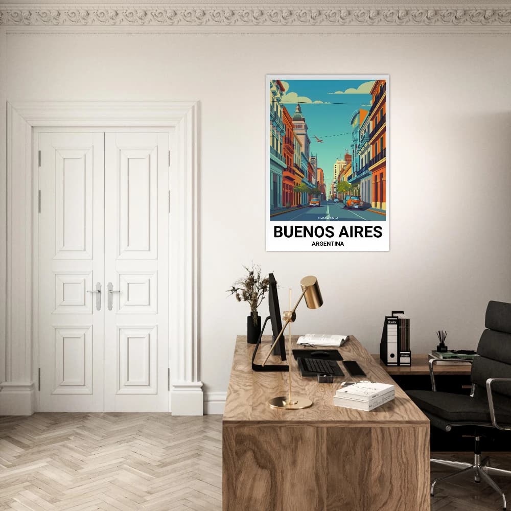 Affiche BUENOS AIRES - Image 2 of 6
