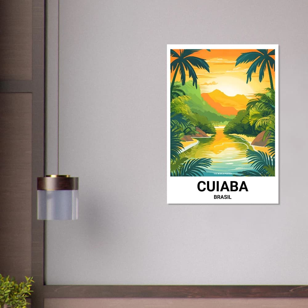 Affiche CUIABÁ - Image 6 of 6