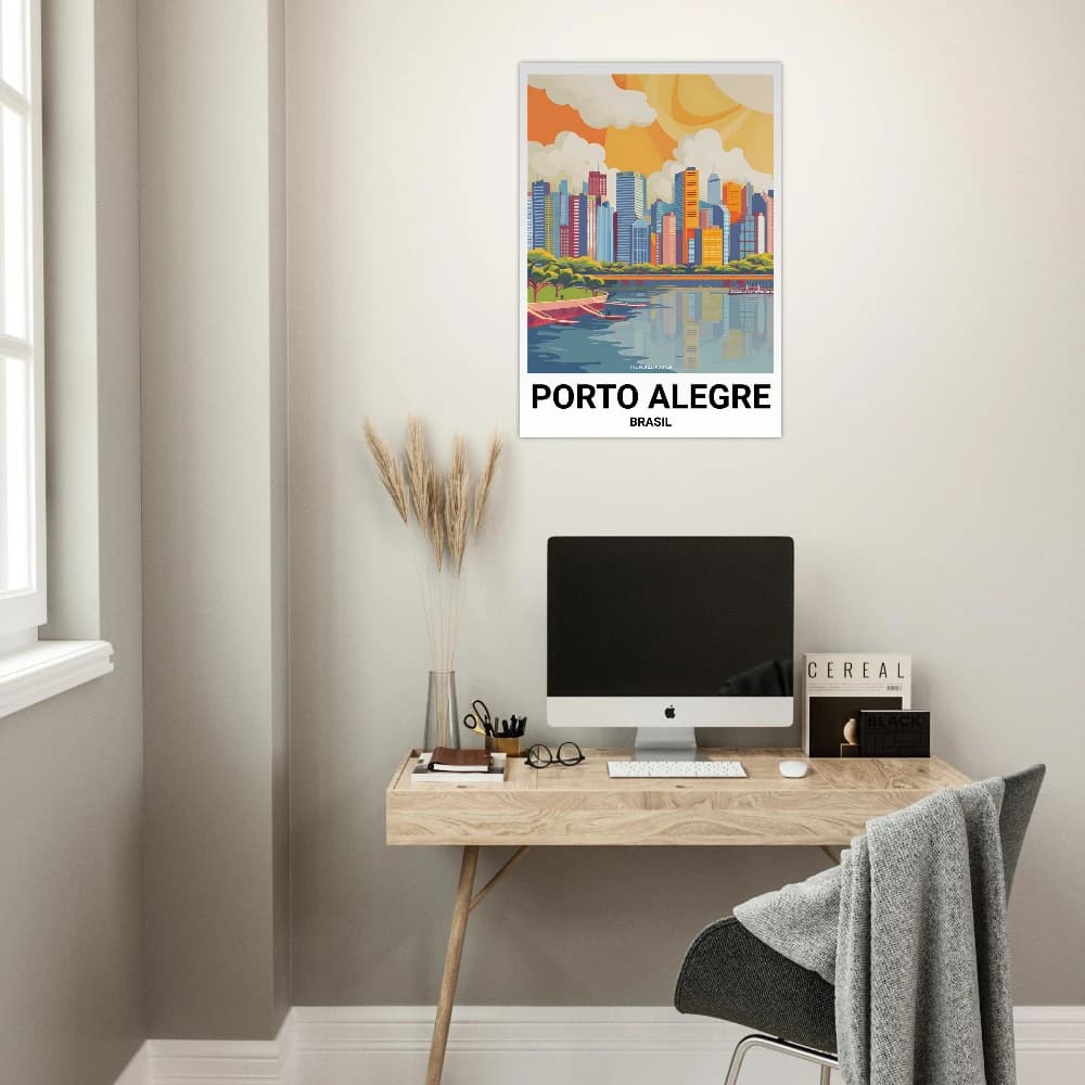 Affiche PORTO ALEGRE - Image 2 of 6