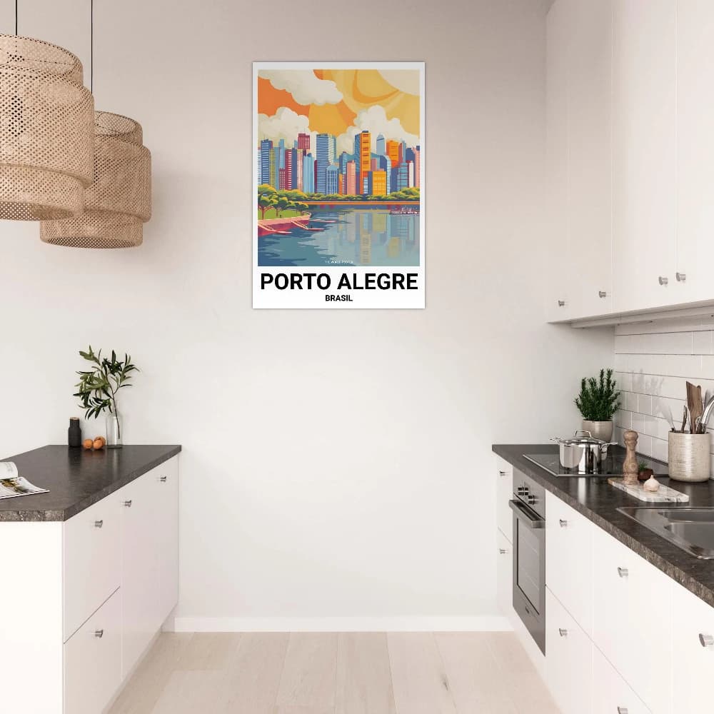 Affiche PORTO ALEGRE - Image 5 of 6