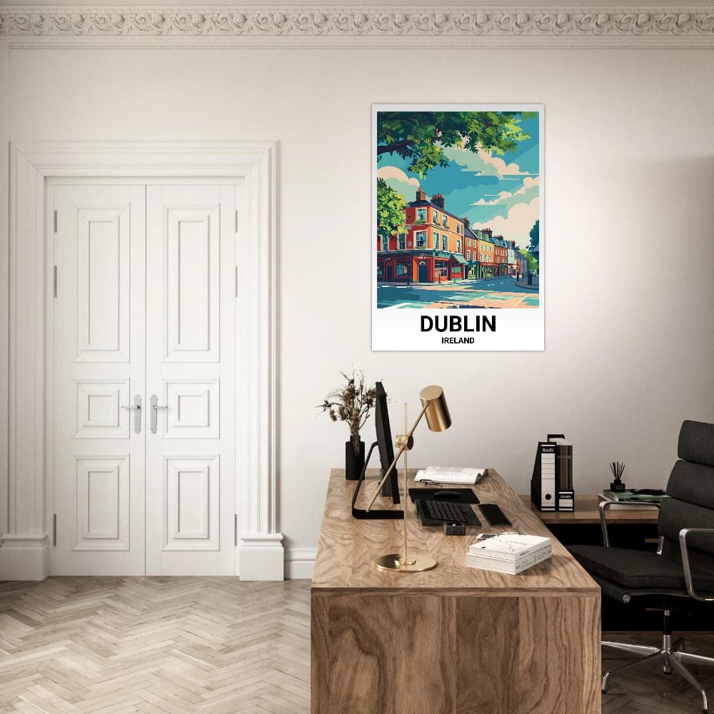 Affiche DUBLIN - Image 2 of 6