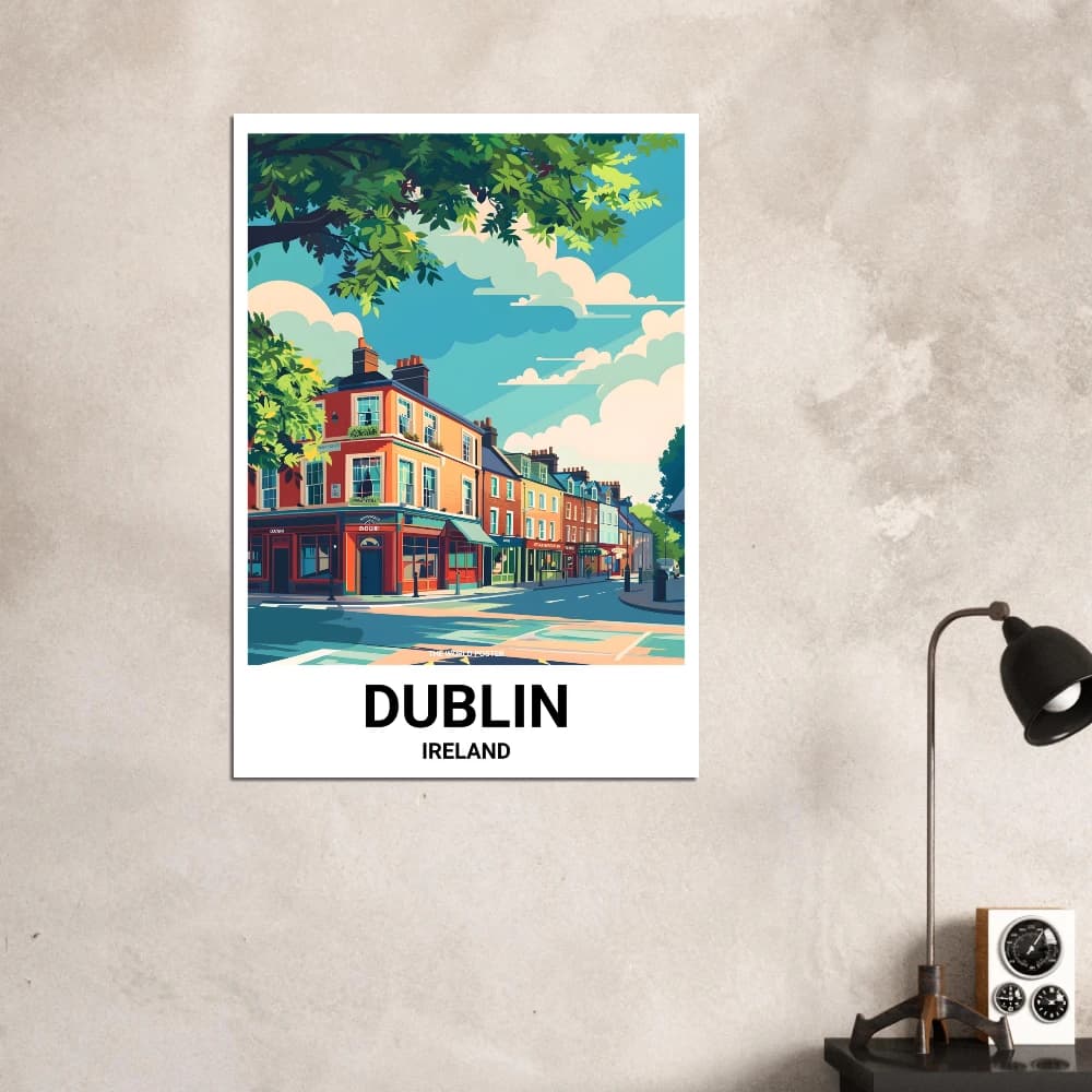 Affiche DUBLIN - Image 3 of 6