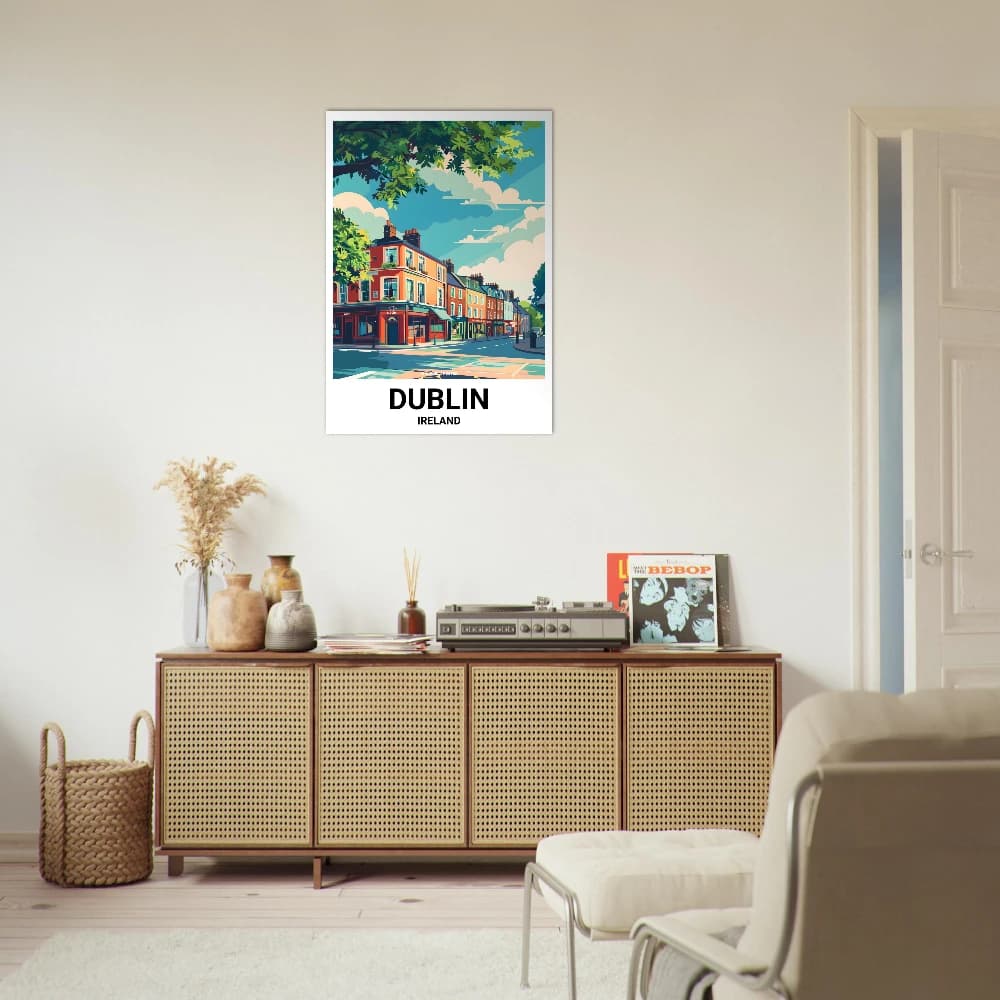 Affiche DUBLIN - Image 6 of 6