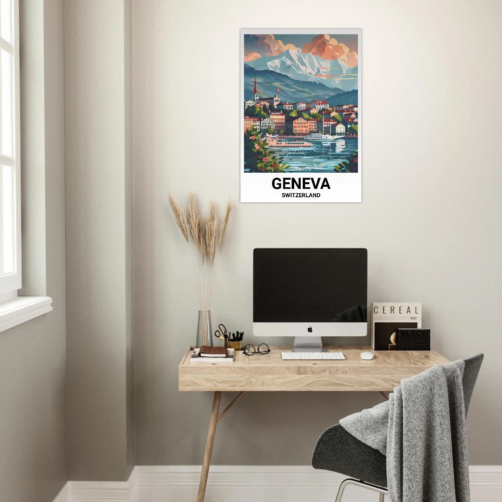 Affiche GENÈVE - Image 2 of 6