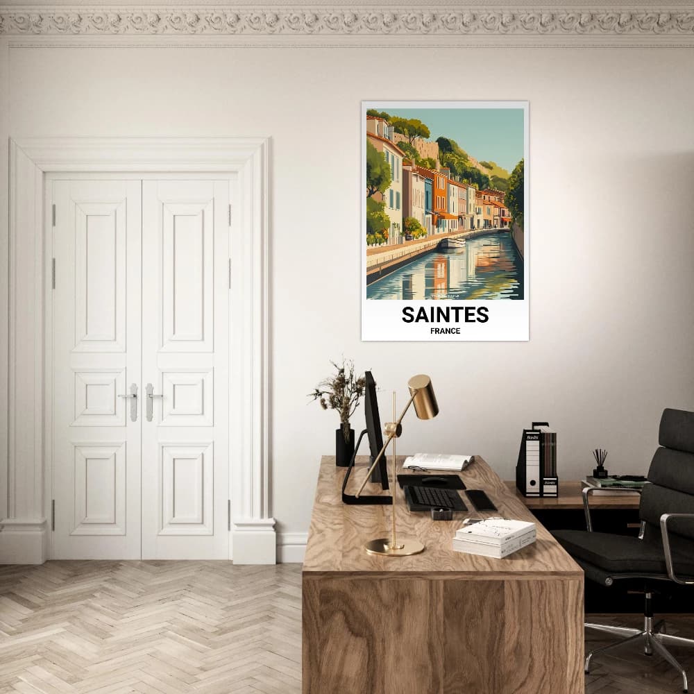 Affiche SAINTES - Image 3 of 6