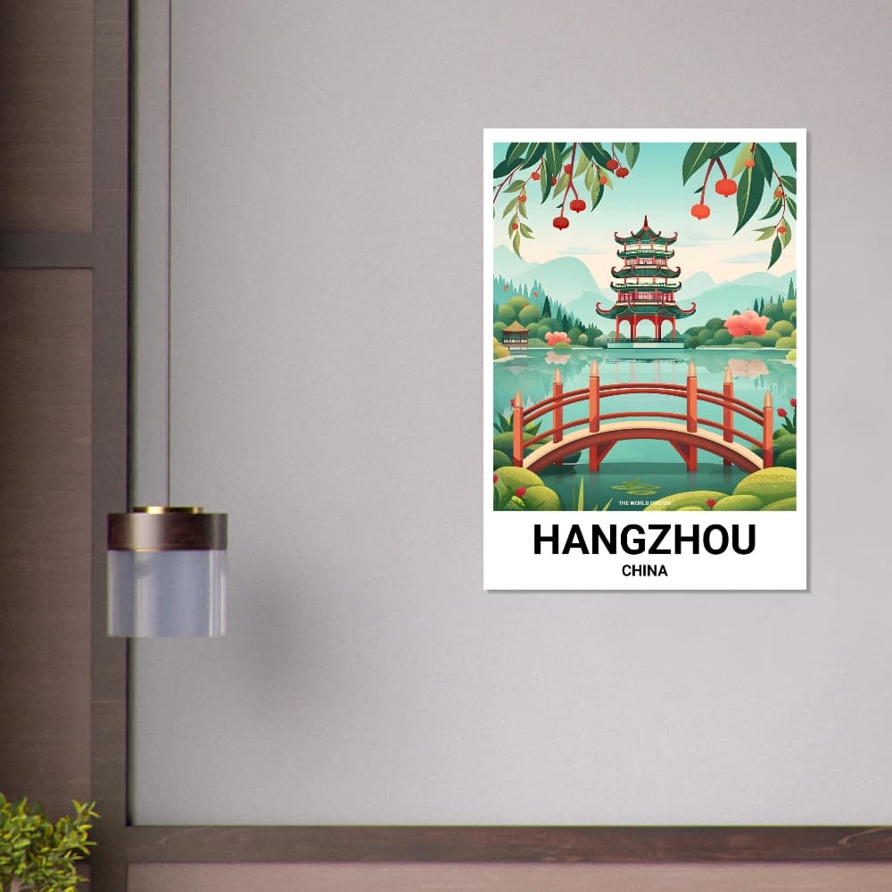 Affiche HANGZHOU - Image 3 of 6