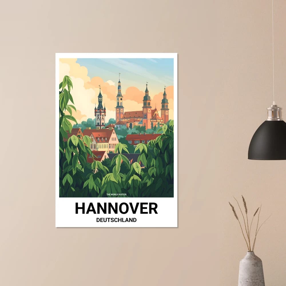 Affiche HANOVRE - Image 4 of 6