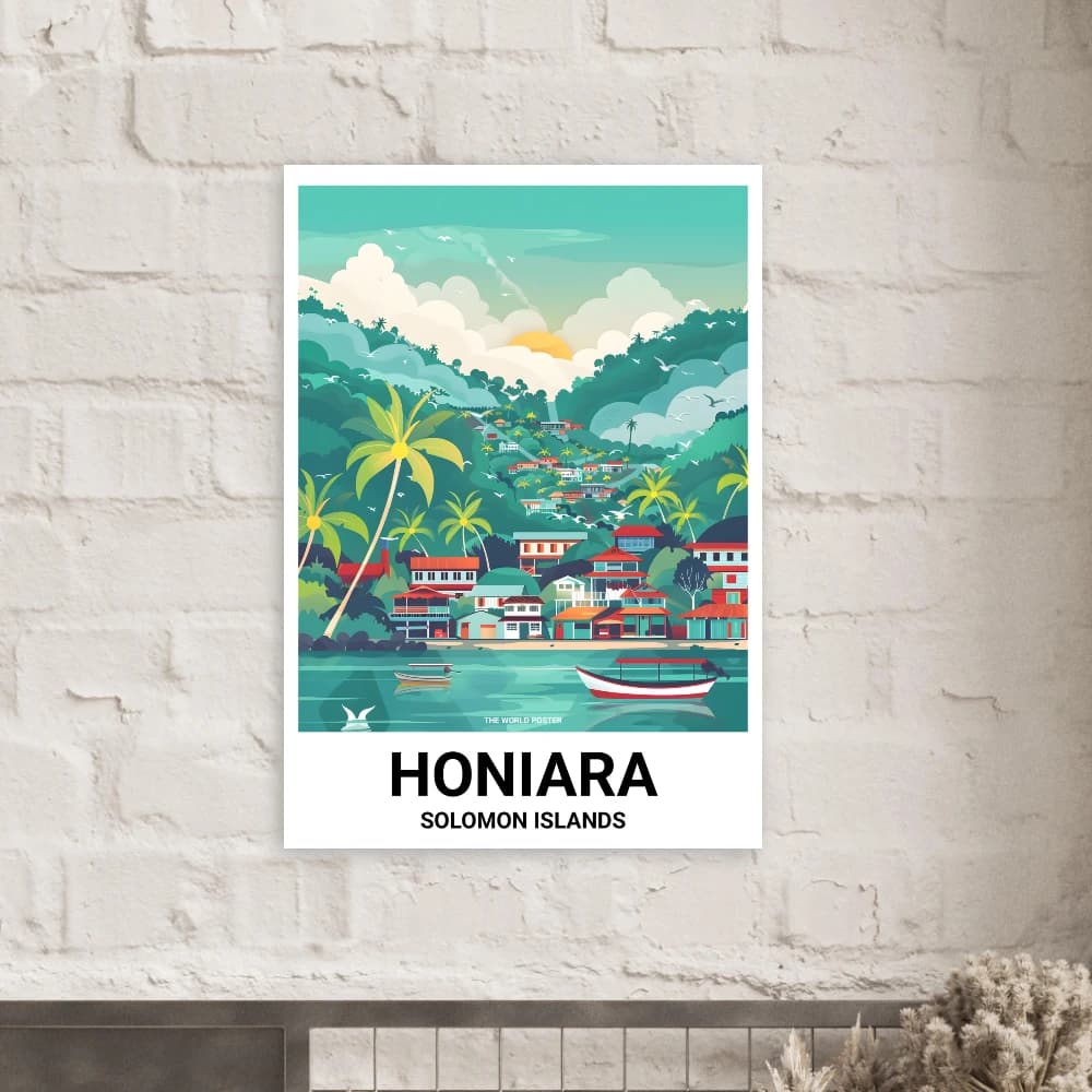 Affiche HONIARA - Image 2 of 6