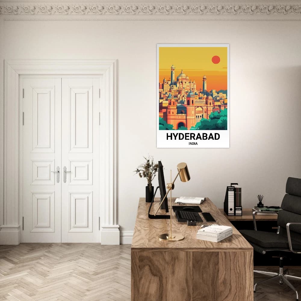 Affiche HYDERABAD - Image 3 of 6