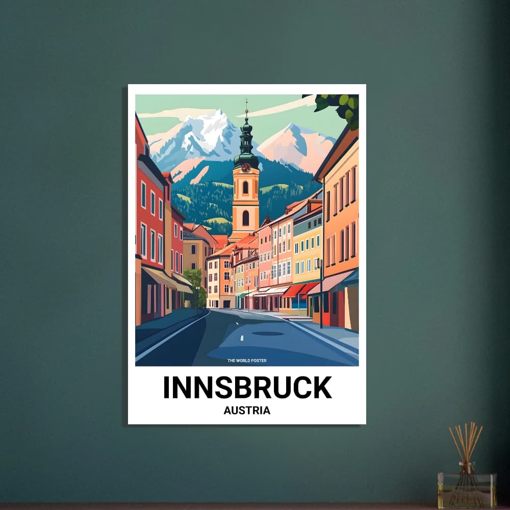 Affiche INNSBRUCK - Image 2 of 6