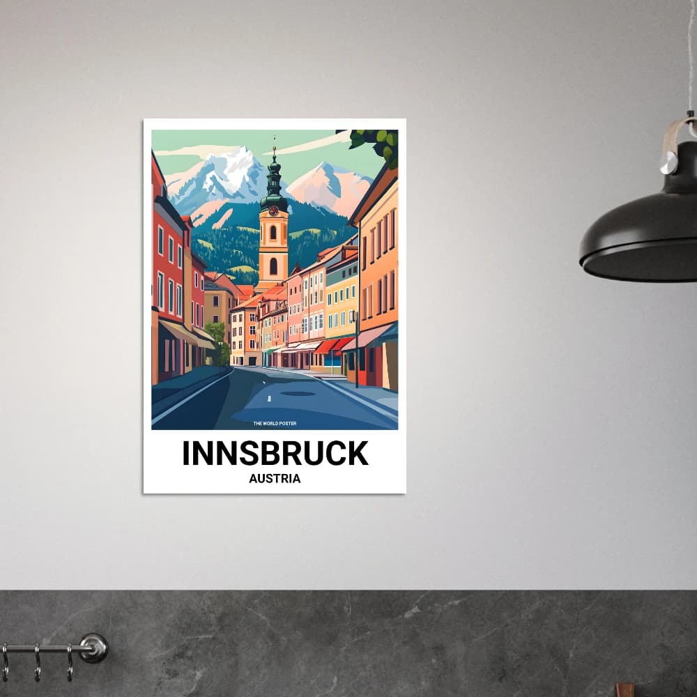 Affiche INNSBRUCK - Image 5 of 6