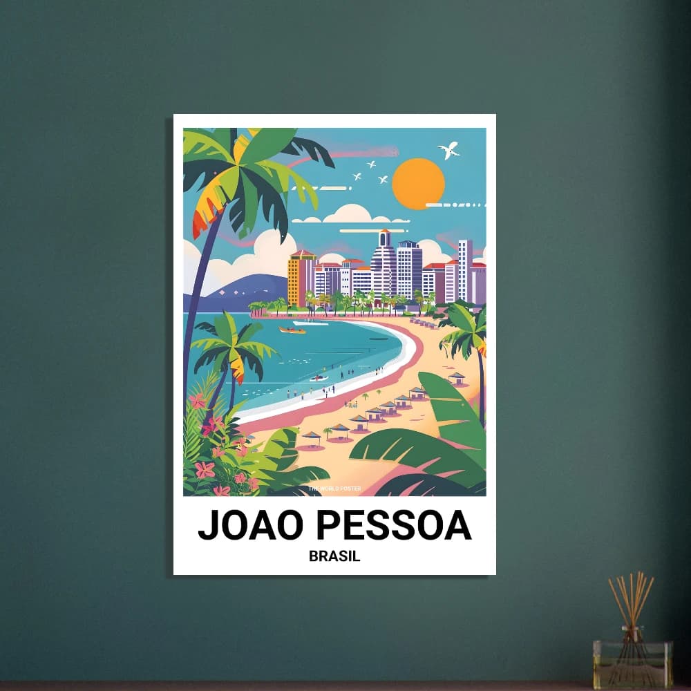 Affiche JOÃO PESSOA - Image 6 of 6