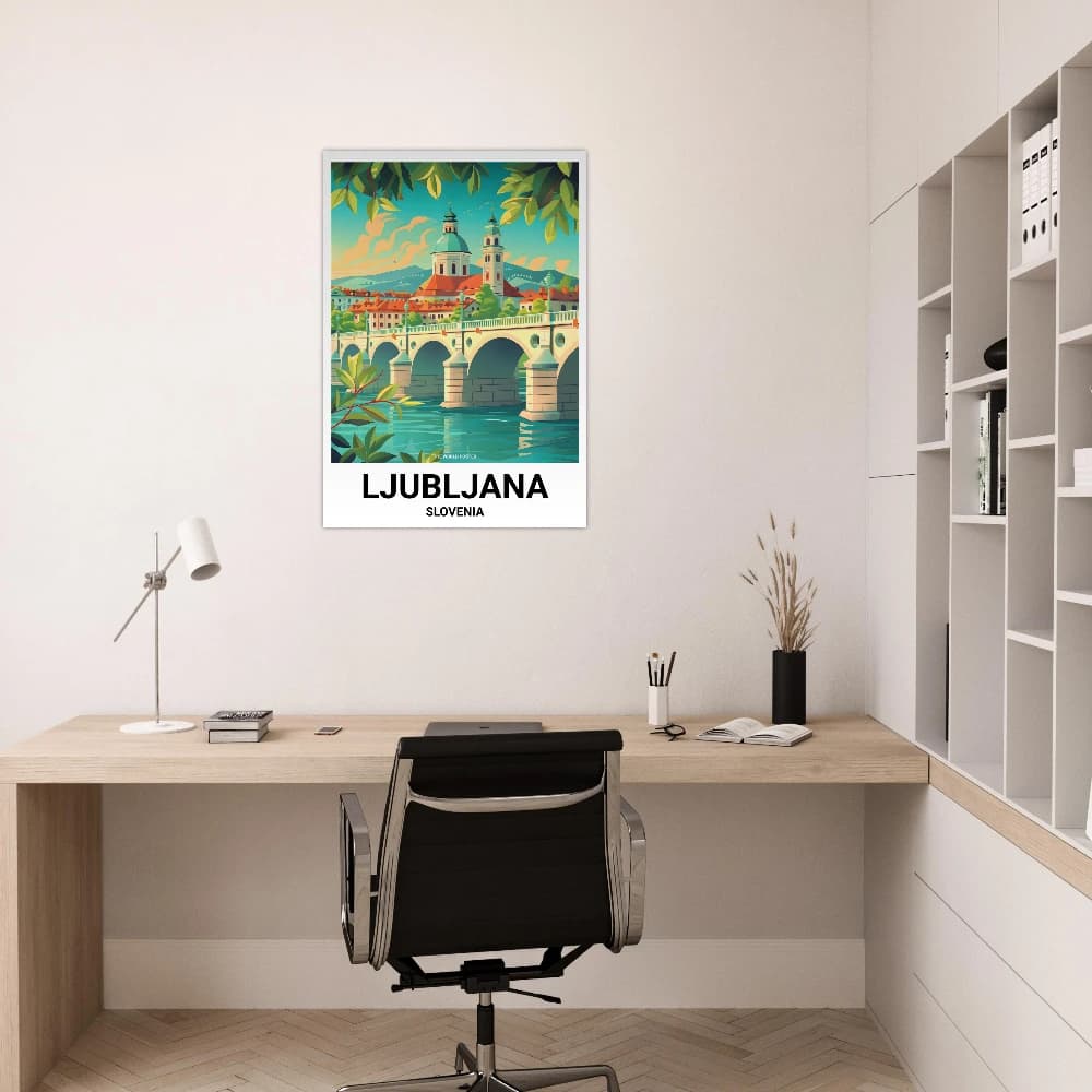 Affiche LJUBLJANA - Image 3 of 6