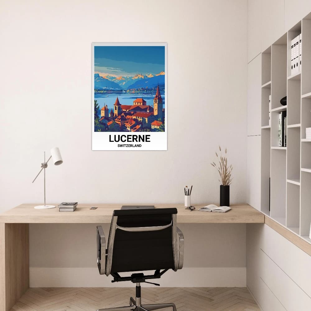 Affiche LUCERNE - Image 6 of 6