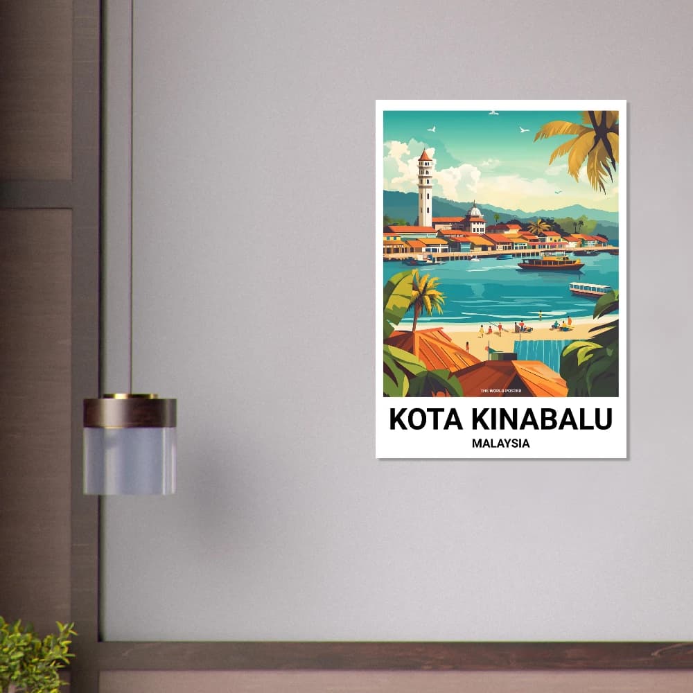 Affiche KOTA KINABALU - Image 2 of 6