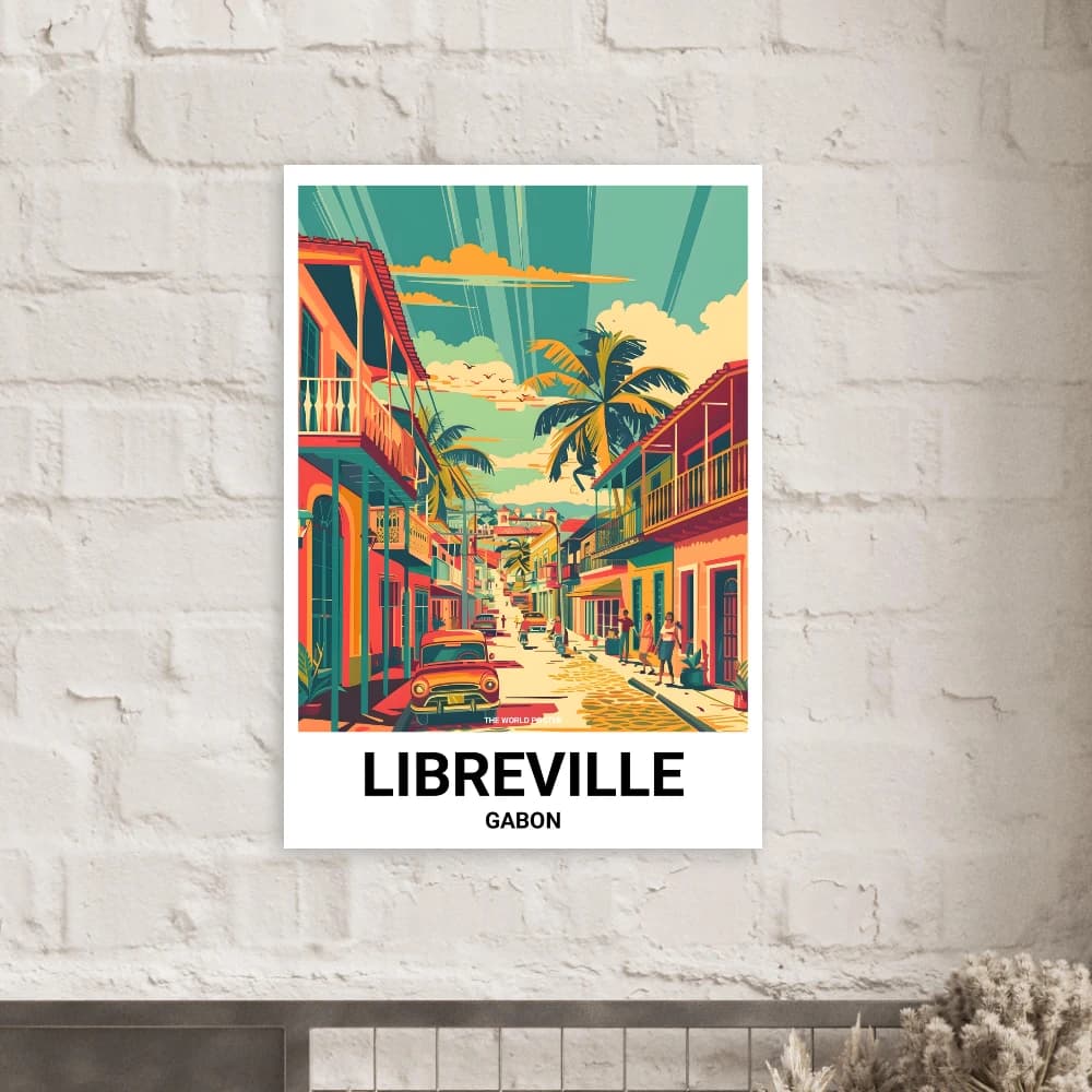 Affiche LIBREVILLE - Image 3 of 6