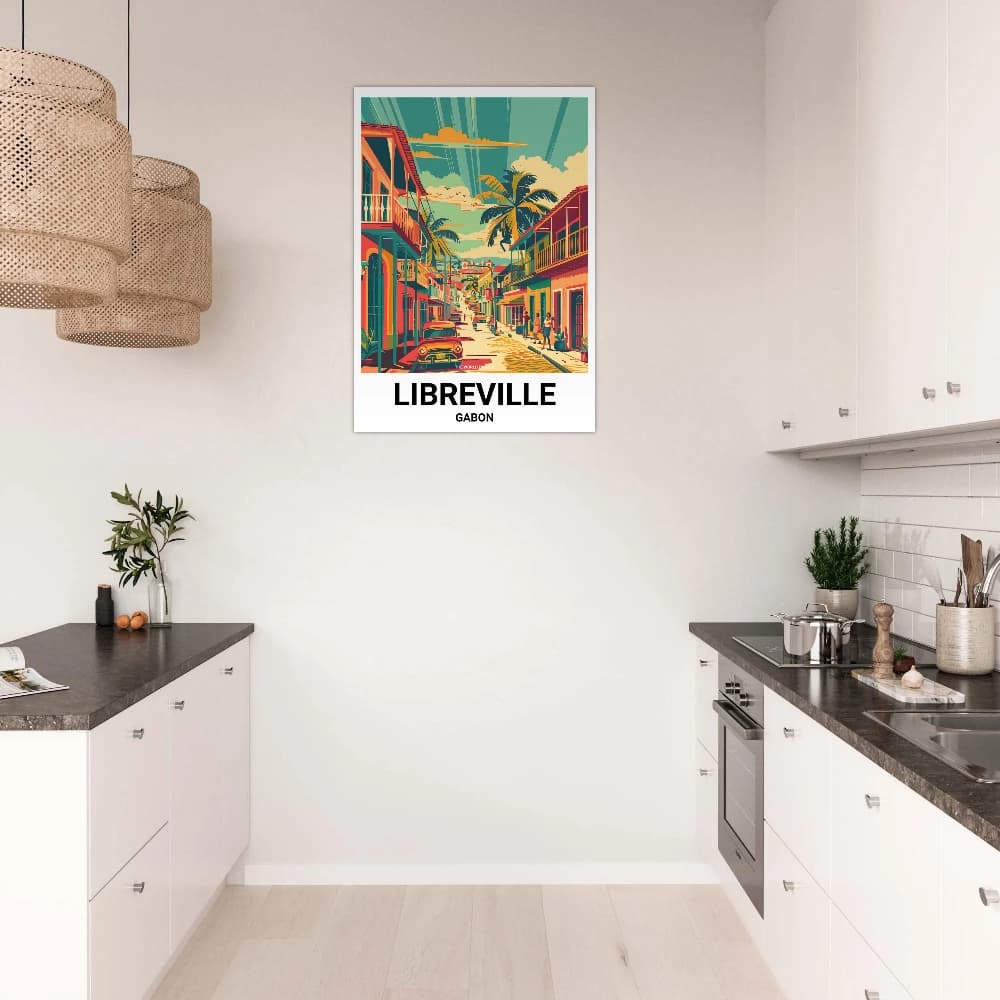 Affiche LIBREVILLE - Image 4 of 6