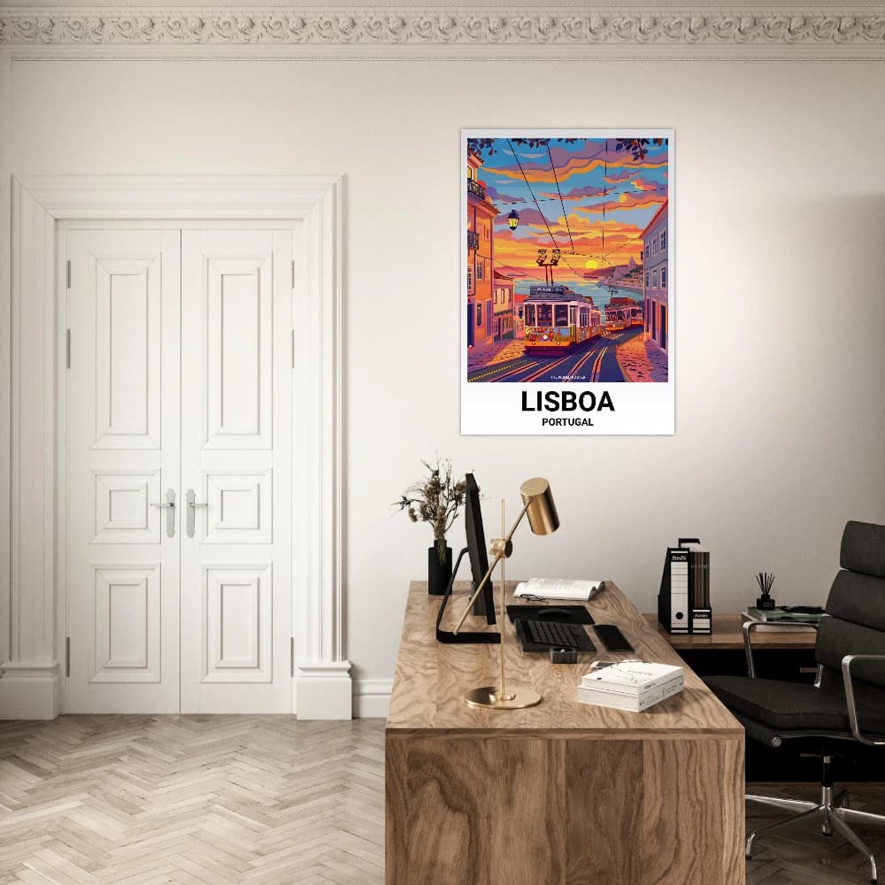 Affiche LISBONNE - Image 4 of 6