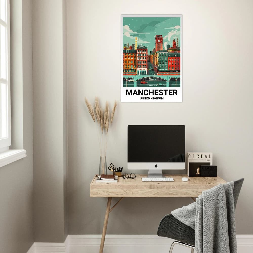 Affiche MANCHESTER - Image 2 of 6