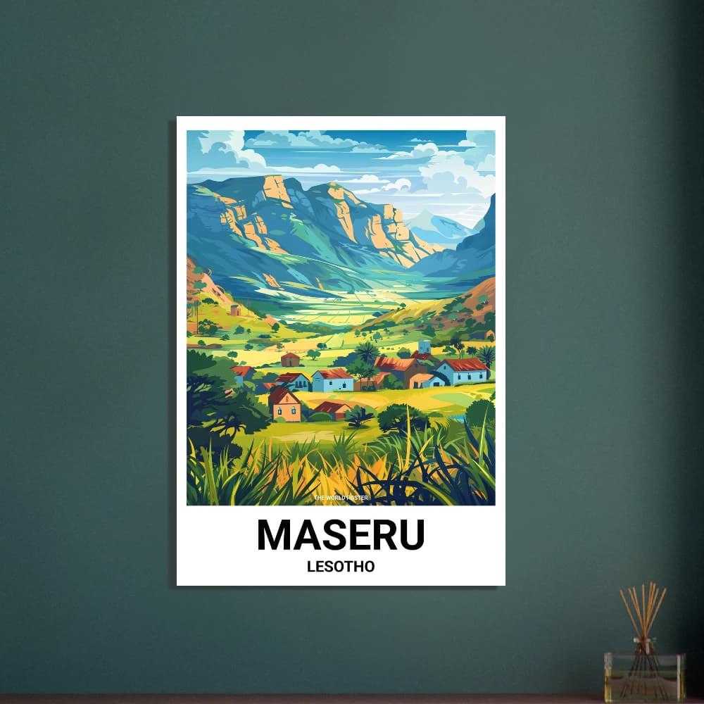 Affiche MASERU - Image 5 of 6