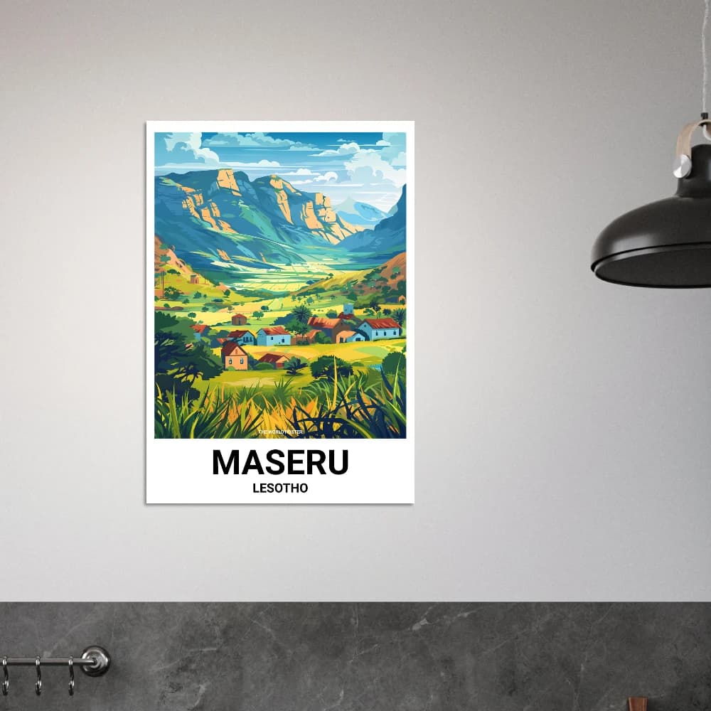 Affiche MASERU - Image 6 of 6