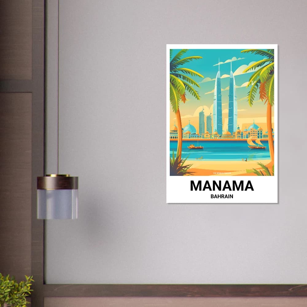 Affiche MANAMA - Image 2 of 6