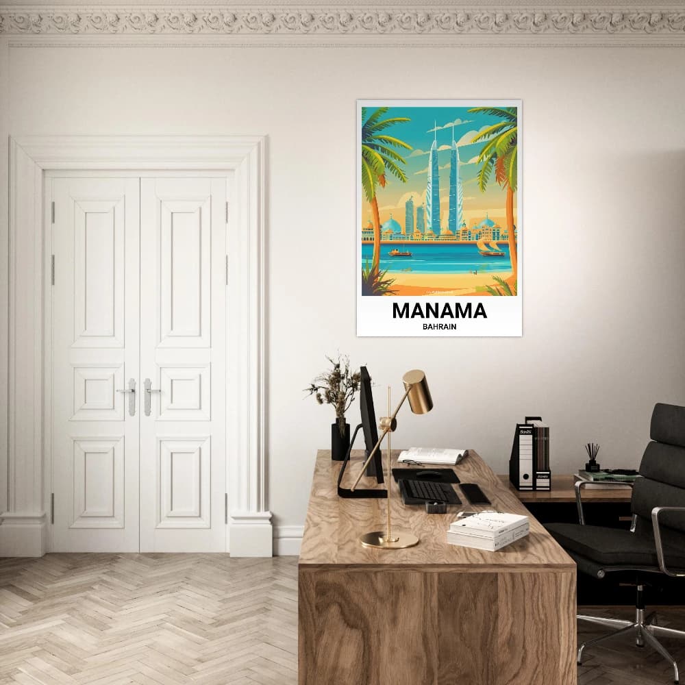 Affiche MANAMA - Image 3 of 6