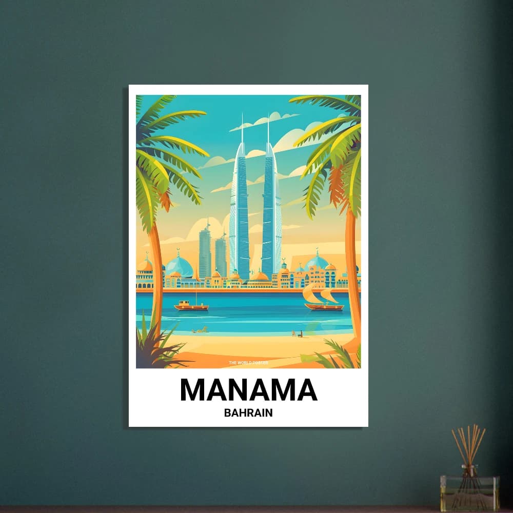 Affiche MANAMA - Image 4 of 6