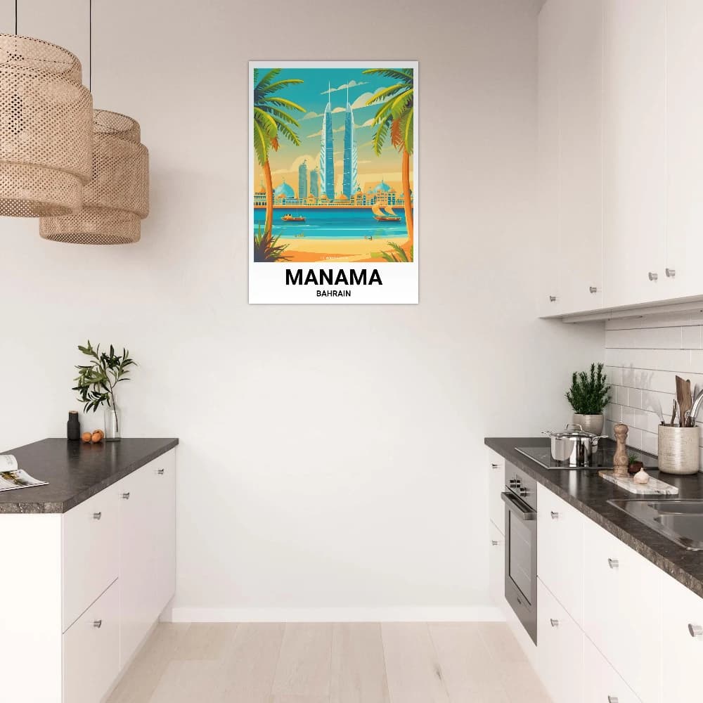 Affiche MANAMA - Image 5 of 6