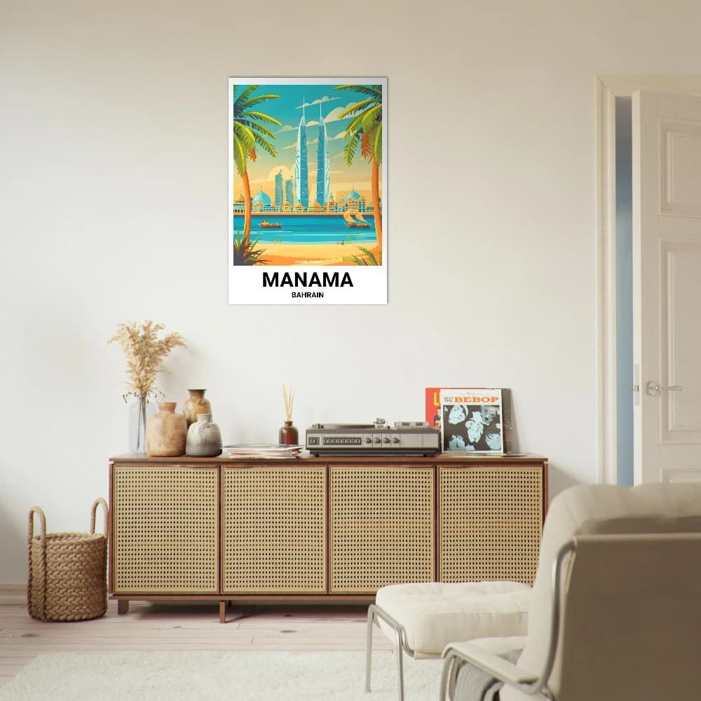 Affiche MANAMA - Image 6 of 6