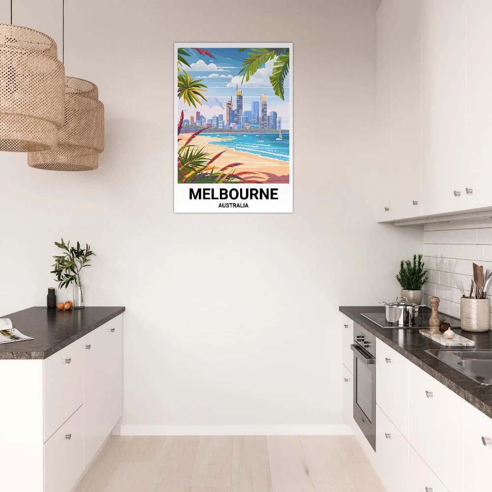 Affiche MELBOURNE - Image 2 of 6