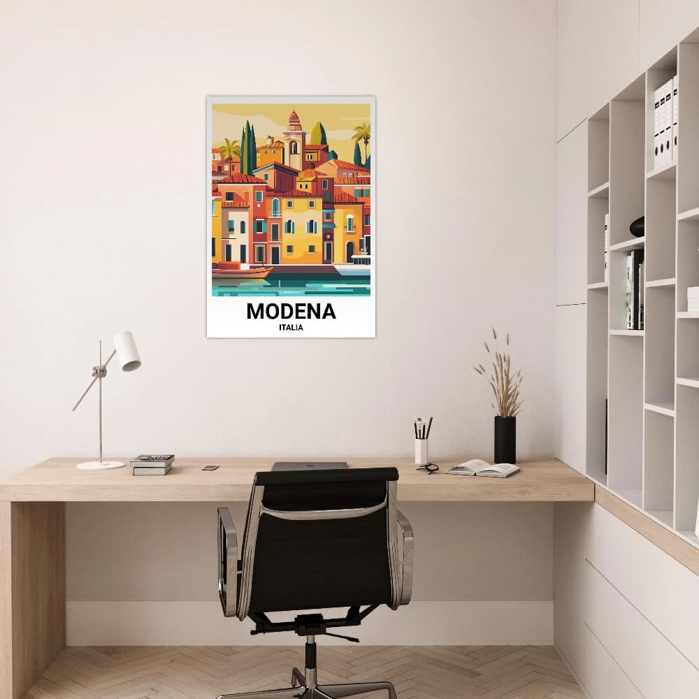 Affiche MODÈNE - Image 4 of 6