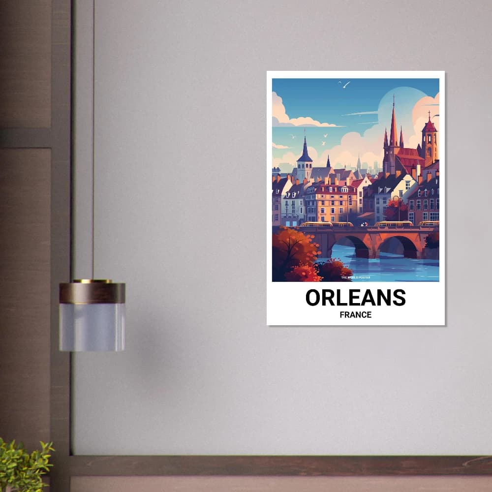 Affiche ORLÉANS - Image 2 of 6