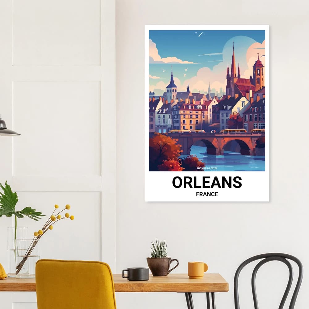 Affiche ORLÉANS - Image 3 of 6