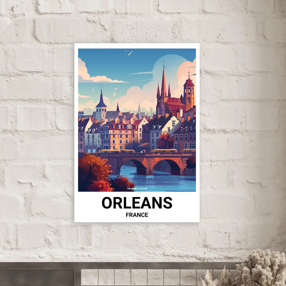 Affiche ORLÉANS - Image 5 of 6