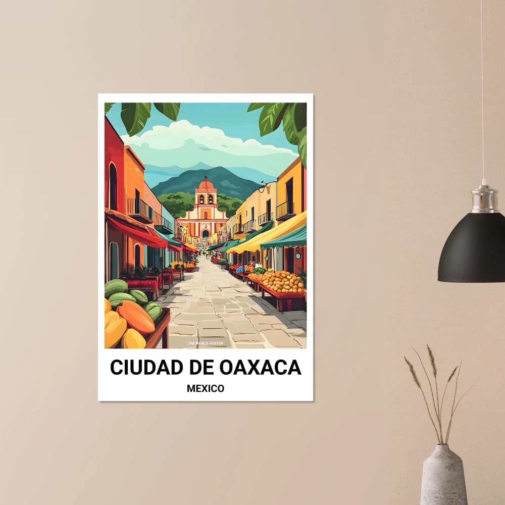 Affiche OAXACA CITY - Image 5 of 6