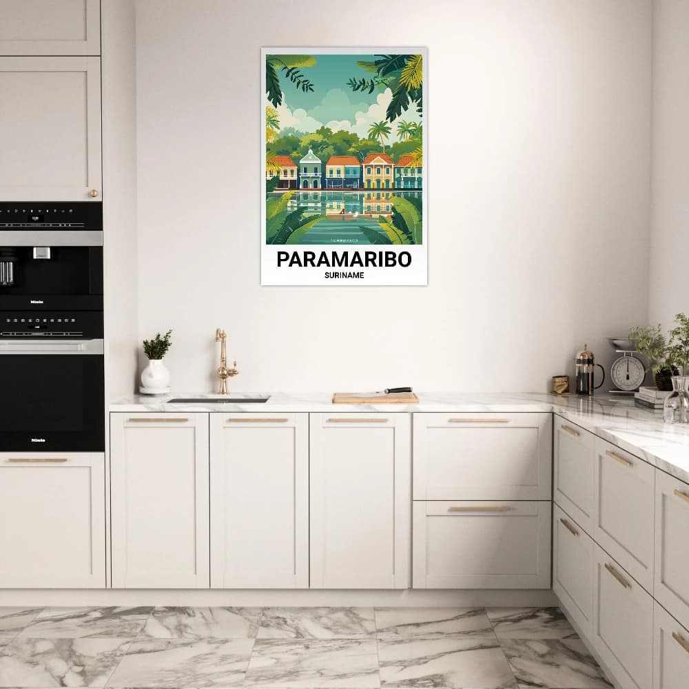 Affiche PARAMARIBO - Image 6 of 6