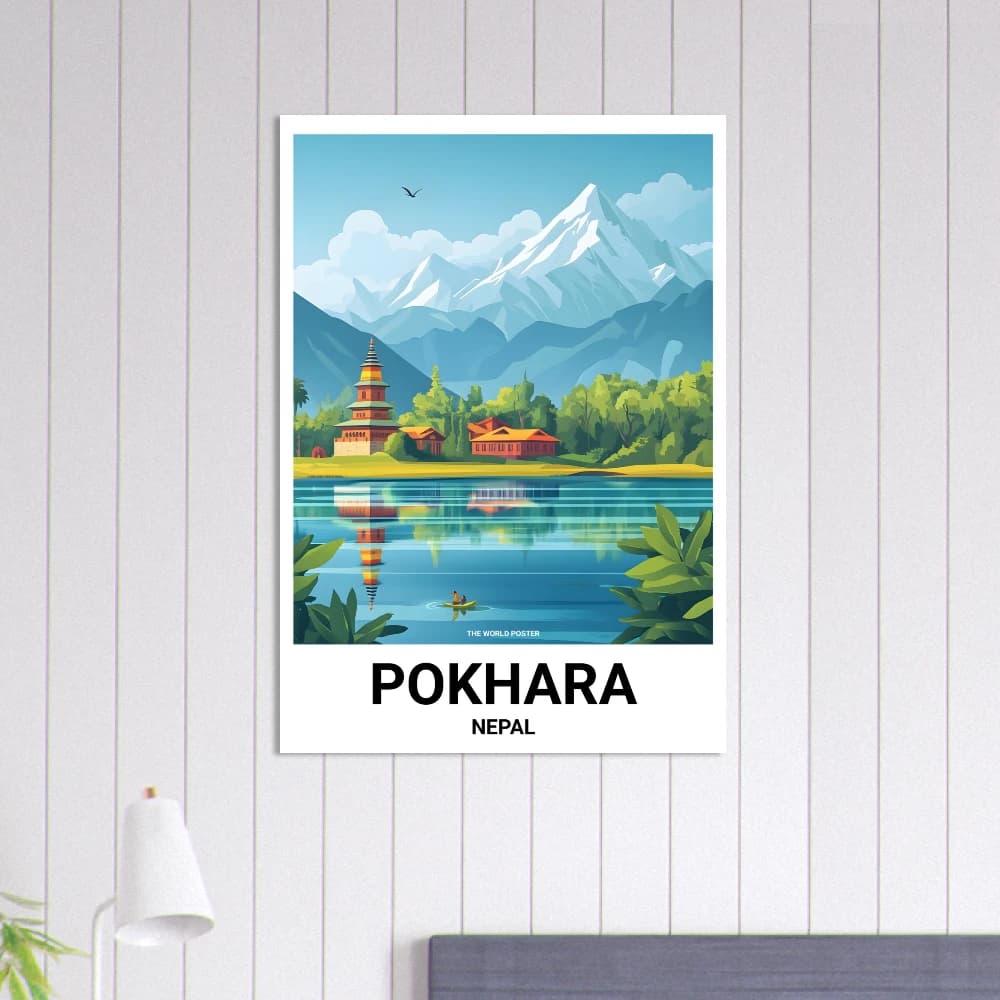 Affiche POKHARA - Image 6 of 6