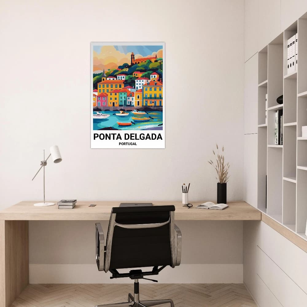 Affiche PONTA DELGADA - Image 4 of 6