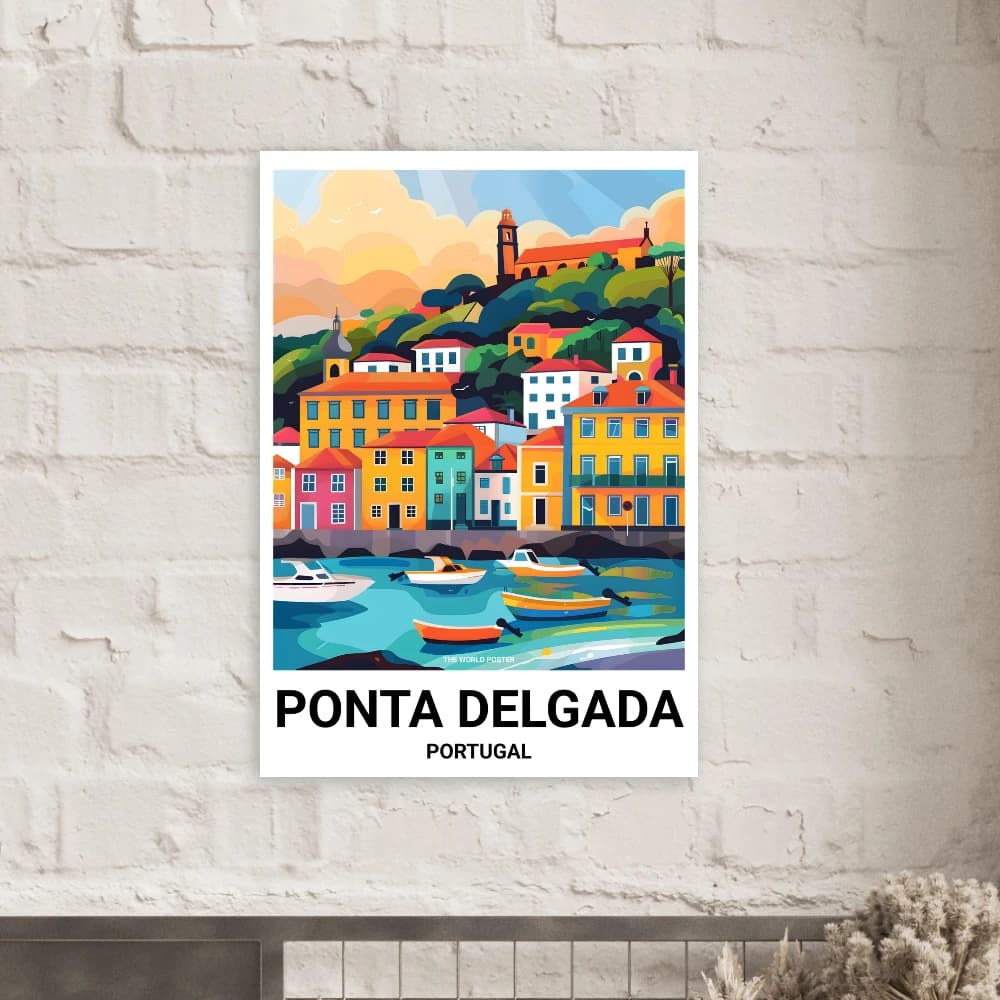 Affiche PONTA DELGADA - Image 5 of 6
