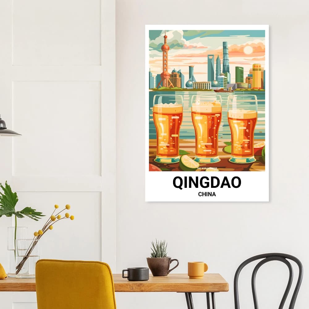 Affiche QINGDAO - Image 5 of 6