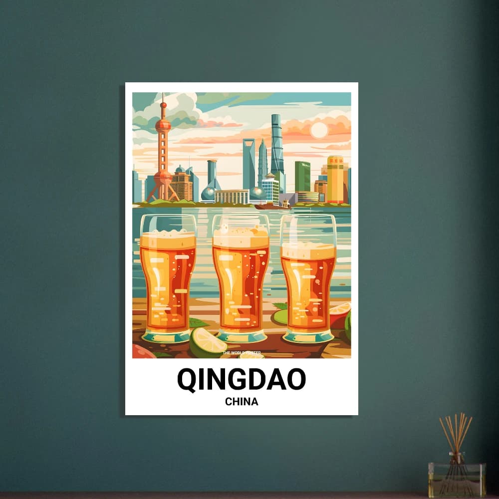 Affiche QINGDAO - Image 6 of 6