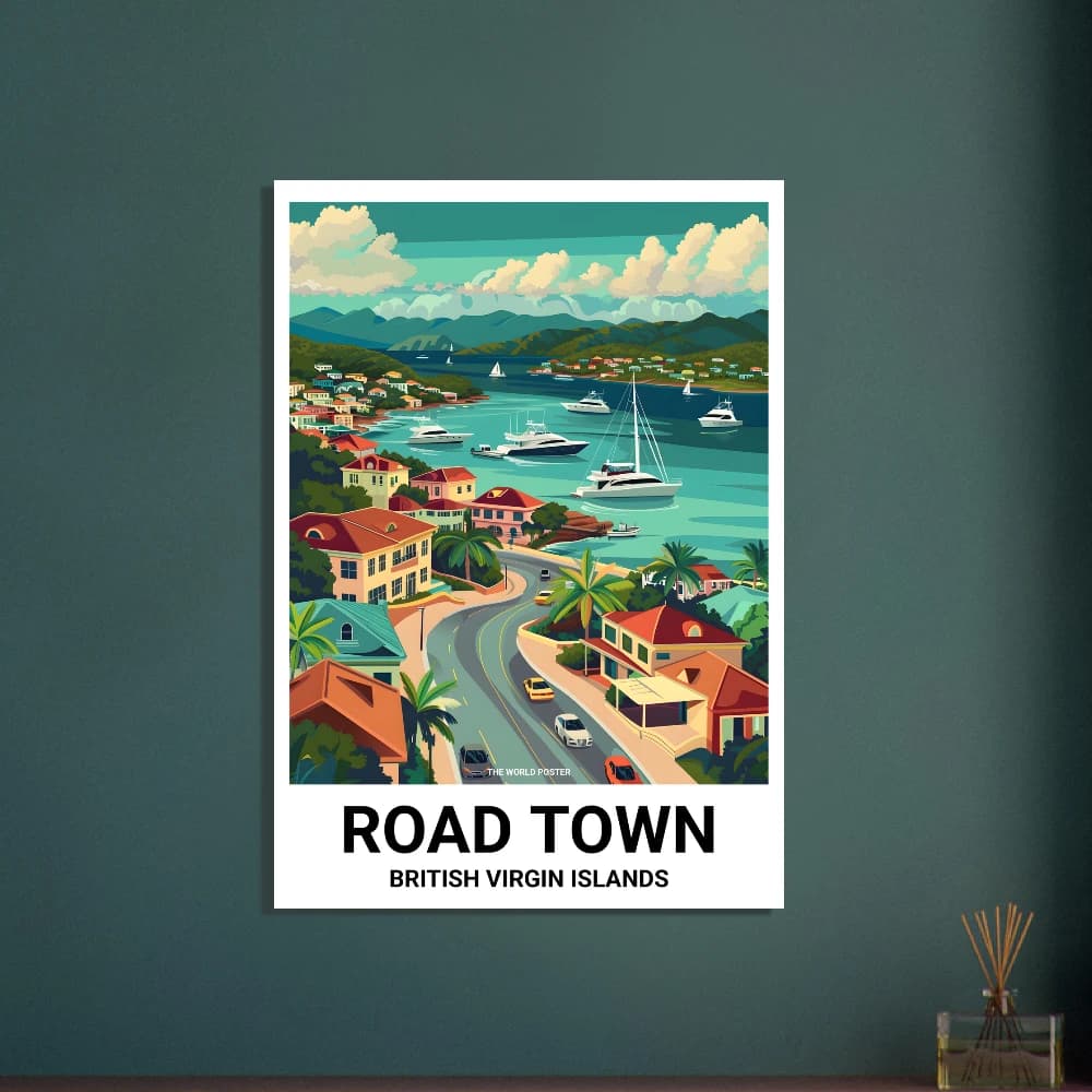 Affiche ROAD TOWN - Image 2 of 6