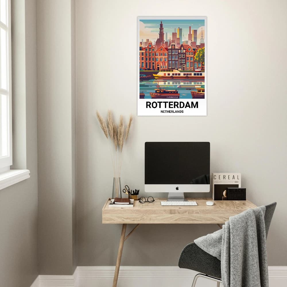 Affiche ROTTERDAM - Image 4 of 6