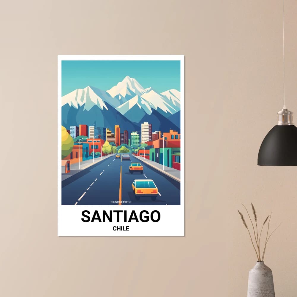 Affiche SANTIAGO - Image 3 of 6