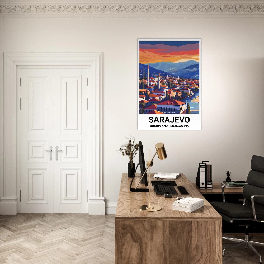Affiche SARAJEVO - Image 4 of 6