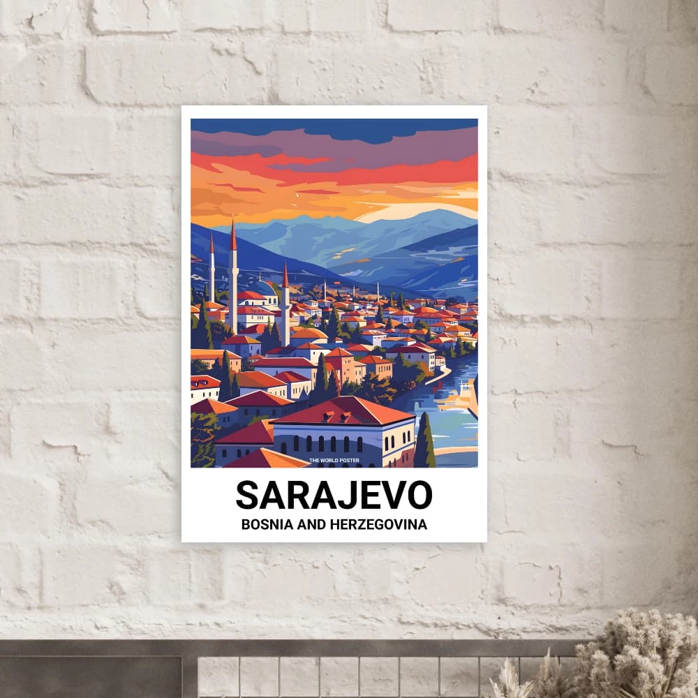 Affiche SARAJEVO - Image 6 of 6